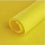 CANVASS Pack of 10 Bright A4 Size Multicolored Stiff Felt Sheet 1mm Thick for Craft (20cm*30cm) (A4 Size, Yellow)