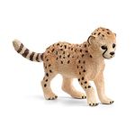 Schleich Wild Life New 2023, Wild Animal Safari Toys for Boys and Girls, Cheetah Cub Toy Figurine, Ages 3+