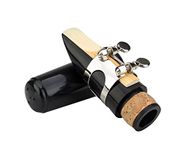 Glory Clarinet Mouthpiece Kit with Ligature,one Reed and Plastic Cap~black, Click to See More Colors