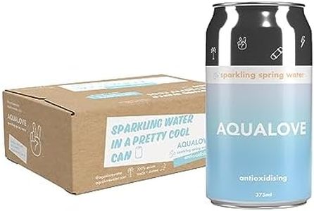 Aqualove Water Sparkling Water, 24 x 375 ml