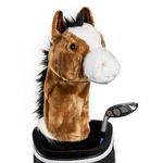Daphne's Headcovers Horse Driver Headcover | Premium Driver Headcovers | Funny Golf Club Covers | Stylish Protection for Your Clubs | Men's Golf Gear | Driver Headcover for Men and Women
