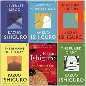 Kazuo Ishiguro Collection 6 Books Collection Set (An Artist of the Floating World, When We Were Orphans, The Remains of the Day, Never Let Me Go, The Buried Giant, Klara and the Sun)
