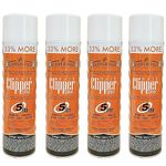 ican Barber Side London Clipper Spray For Hair Clippers, Disinfectant/Lubricates/Anti-rust Formula 454g x 4