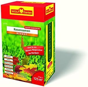 WOLF Garten - Saatgut, LK-S 125 Rasensamen Herbst für 125 m², beige, 3835050