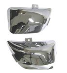 Chrome Side Panel Covers Virago XV250 & XV535 1988-2003