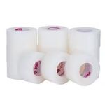 3 M Transpore Surgical Tape 1527-2, 5 cm x 9.14 m (2 in x 10 yd), Pack of (6)