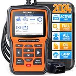 FOXWELL NT510 Elite fit for Porsche OBD2 Diagnostic Scanner Full System Code Reader Scan Tool with Bi-Directional Control Active Test, All Service Reset Oil EPB CKP BMS, Air Suspension, ABS Bleeding