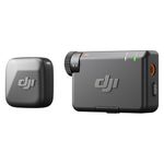 DJI Mic Mini (1 TX + 1 RX), Ultralight, Detail-Rich Audio, Noise Cancelling, Automatic Limiting, Wireless Microphone for Camera/iPhone/Android, Vlog, Streaming, 400m Transmission