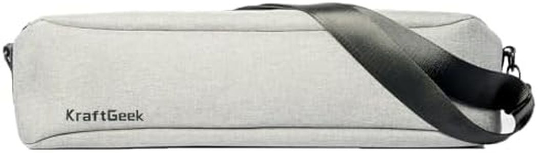 KraftGeek 18.5" Music Stand Carrying Case Compatible with KraftGeek Music Stand, Single Compartments with Pockets, Heavy Duty with Adjustable Straps