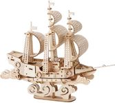 Suerte 3D Wooden Puzzles Model Boat