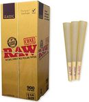 RAW Natural Cones Pre-Rolled 1 1/4 Size Box 900