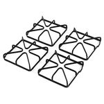 WB31X20643 Grate Replacement Parts For GE Burner Grate Stove Parts General Electric Gas Range Parts Stove Surface Top Grate Cast Iron Rack 4 Pack