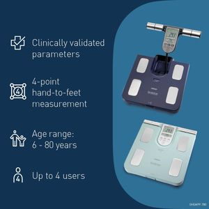 OMRON Body Composition Monitor – Full Body Analysis Scale