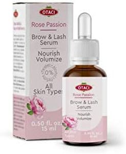 OTACI Rose Passion Brow and Lash Serum, Lash Growth Eyelash Growth Natural