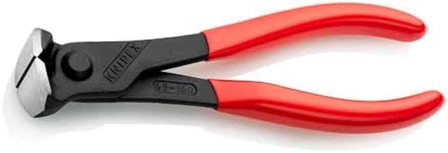 KNIPEX End Cut Nippers,Red and Silver