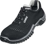 Uvex Motion Style - Safety Trainer S1 SRC ESD - Black - Size 9