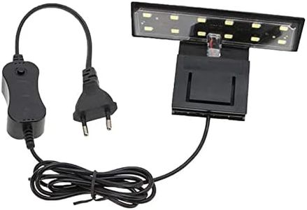 GERUI Illuminazione per acquario X3, lampada a LED per acquario, illuminazione a LED, 220 V, 6 W, per piante acquatiche e pesci