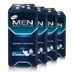 TENA for Men Level 1 Incontinence Protector Maximum Guard Incontinence Pad for Men (4 Pack of 96)