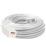 XINTONG Telephone Extension Cable 30M,Phone Extension Cord,Phone Line for UK Landline Phone, Wired Phone