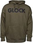 Glock Traditional Type Font Hoodie,