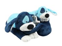 Cabeau Evolution Kid's Memory Foam Travel Pillow with Innovative Chin Strap & Head Support - Super Soft & Fun Design for Comfortable Journeys - (Puppies)