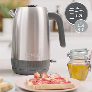 Breville Edge Electric Kettle 1.7L – Stainless Steel Fast Boil