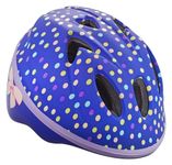 Schwinn Infant Bike Helmet Classic Design, Ages 0-3 Years, Purple Polkadots