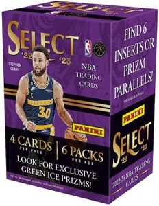 Panini 2022-2023 PANINI Select Basketball Exclusive Green Ice Prizm Blaster Box