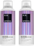 IGK Antisocial No-Rinse Overnight Dry Hair Treatment Mask | Bond-Building Repairs, Smoothes and Softens Hair | Vegan + Cruelty-Free | 5.0 Oz (Pack of 2)