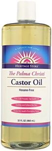 Heritage Products Castor Oil Hexane Free - 32 fl oz
