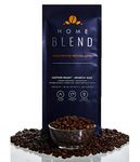 Home Blend Whole Bean Coffee - Custom Roast - Premium Arabica 'Aaa' Grade - Pack Of 1 Kg (Medium Roast), Bag