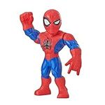 Playskool Heroes Marvel Super Hero Adventures Mega Mighties Spider-Man Collectible 10" Action Figure, Toys for Kids Ages 3 & Up