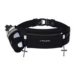 Fitletic Fully Loaded Hydration Running Belt - S/M - Black