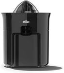 Braun CJ3050 TributeCollection Citrus Juicer, 60 Watts, Direct serve into Glass, Anti-Drip Spout, Black, 100 Years Limited Edition – International Warranty