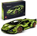 LEGO 42115 Technic Lamborghini Sián FKP 37 Race Car Model Building Kit for Adults, Idea for Men and Women, Advanced Collectible Set