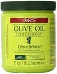 ORGANIC ROOT Stimulator Olive Oil Professional Creme Relaxer, Normal Strength, 18.75 Ounce