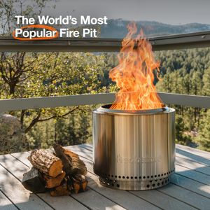 Solo Stove Bonfire 2.0 Fire Pit – Portable Stainless Steel Outdoor