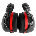 Odorkle Pack of 2 Adjustable Hard Hat Ear Muffs Helmet Mounted Ear Protectors for Construction, Manufacturing and Industrial Work