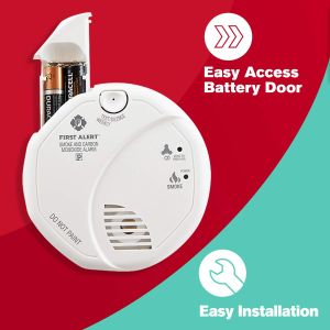 First Alert Smoke and Carbon Monoxide Detector – Combo Alarm