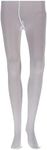 FALKE Unisex-Child Family Tights, Cotton, White (White 2000), US 7-9.5 (2-3 years Ι 38-41inch Ι 98-104), 1 Pair