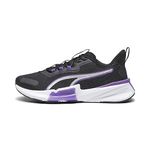 Puma Womens PWRFrame TR 2 WN's Black-Purple Pop-Silver-White Training Shoe - 6 UK (37789109)