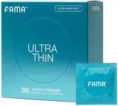 FAMA Ultra Thin Condoms for Men,Lub