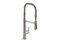 Kohler K-24982-VS Purist Kitchen Sink Faucet, Vibrant Stainless