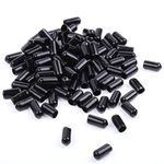 LEGERM 100 Pcs Rubber caps for Bottles，Pourers Dust Covers Olive Oil Liquor Bottle Pour Spout Cover Rubber Caps(Not Include The Spout)