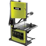 Ryobi , 350 W band saw - induction motor - 230 mm pass width - 230 mm pass width - 80 mm cutting capacity - 1572 x 6.35 mm blade - integrated work light - Delivered with 1 blade 1572 x 6.35 mm