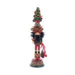 Kurt Adler 19.5-Inch Hollywood Cardinal in Tree Hat Nutcracker