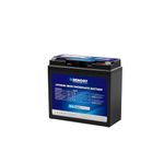 Renogy 12V Lightweight Lithium Battery, 20Ah LiFePO4 Deep Cycle Rechargeable Battery, Built-in BMS, 4000+ Cycles, IP65, Perfect for Trolling Motor, Boats, RVs