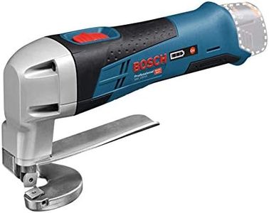 Bosch Professional GSC 12V-13 Cordless Metal Shear , Cuts through metal 4 times faster – with zero effort (Without Battery and Charger) - Carton
