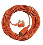 First4spares QUAFLX94 15 Metre Flex Power Cable for Flymo Lawnmowers, Hedge & Grass Trimmers