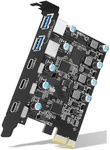 YEELIYA USB PCIE Card 5-Port (3X US